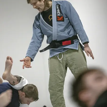 Fra trening hos Kimura Hamar, 8. januar 2024.