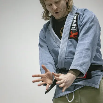 Fra trening hos Kimura Hamar, 8. januar 2024.