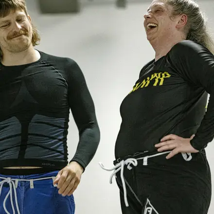 Fra trening hos Kimura Hamar, 30. mai 2024.