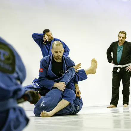 Fra trening hos Kimura Hamar, 28. oktober 2024.