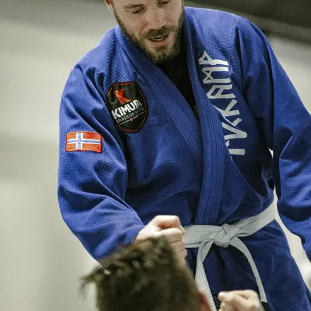 Fra trening hos Kimura Hamar, 2. desember 2024.