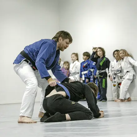 Fra trening hos Kimura Hamar, 10. februar 2025.