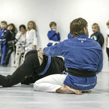 Fra trening hos Kimura Hamar, 10. februar 2025.