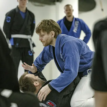 Fra trening hos Kimura Hamar, 10. februar 2025.