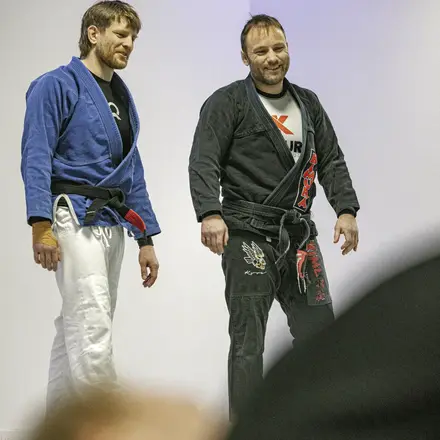 Fra trening hos Kimura Hamar, 10. februar 2025.
