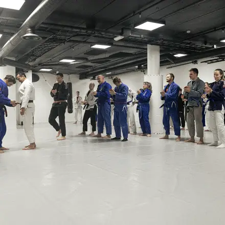 Fra trening hos Kimura Hamar, 15. desember 2025.