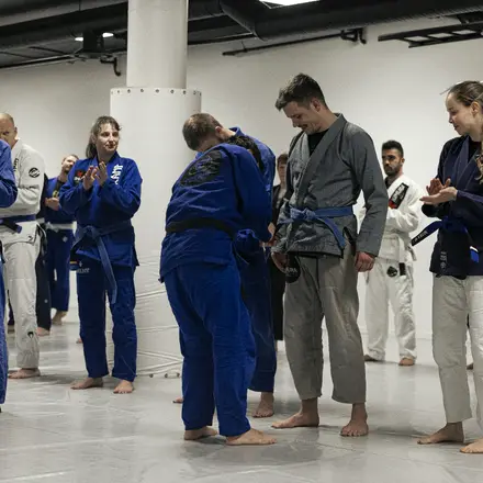 Fra trening hos Kimura Hamar, 15. desember 2025.