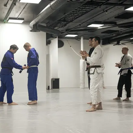 Fra trening hos Kimura Hamar, 15. desember 2025.