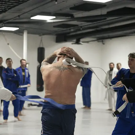 Fra trening hos Kimura Hamar, 15. desember 2025.