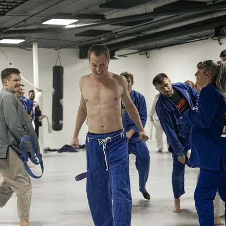 Fra trening hos Kimura Hamar, 15. desember 2025.
